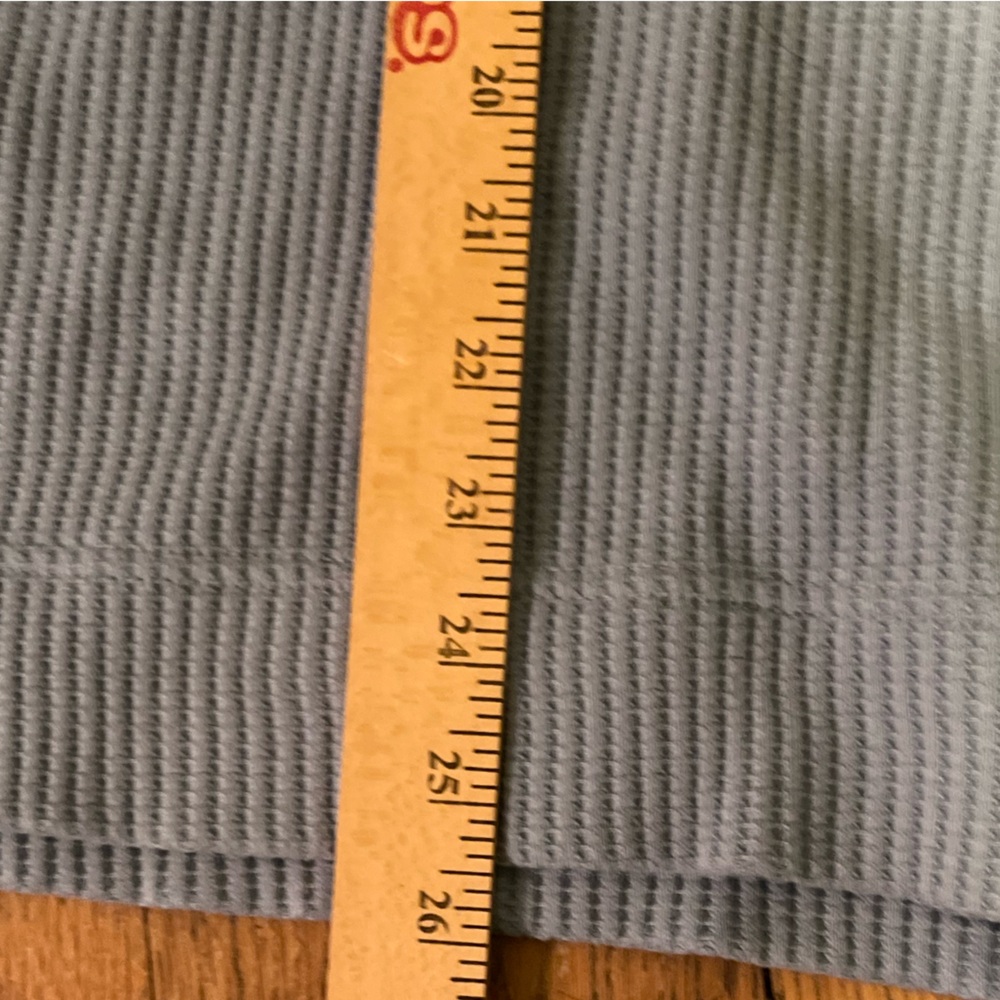 GAP Oversized Turtleneck Light Blue size Medium Heavyweight Waffle - Picture 7 of 10